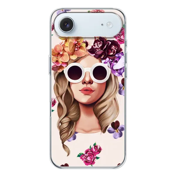 Чехол с рисунком «Девушка в очках» для iPhone 17 Air Чехол с рисунком «Девушка в очках» для iPhone 17 Air
