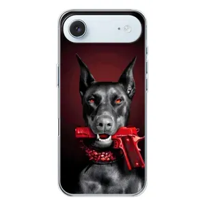 Чохол ДОБЕРМАН  для iPhone 17 Air (Доберман злий)