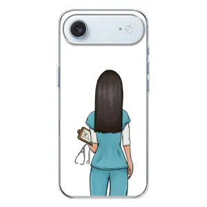 Силиконовый бампер (Работники) на iPhone 17 Air (Доктор)