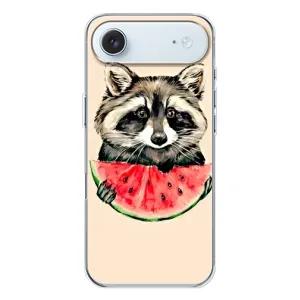 Силиконовый Чехол с Енотами на iPhone 17 Air (Енот)