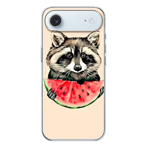 Чехол с рисунком «Енот» для iPhone 17 Air Чехол с рисунком «Енот» для iPhone 17 Air