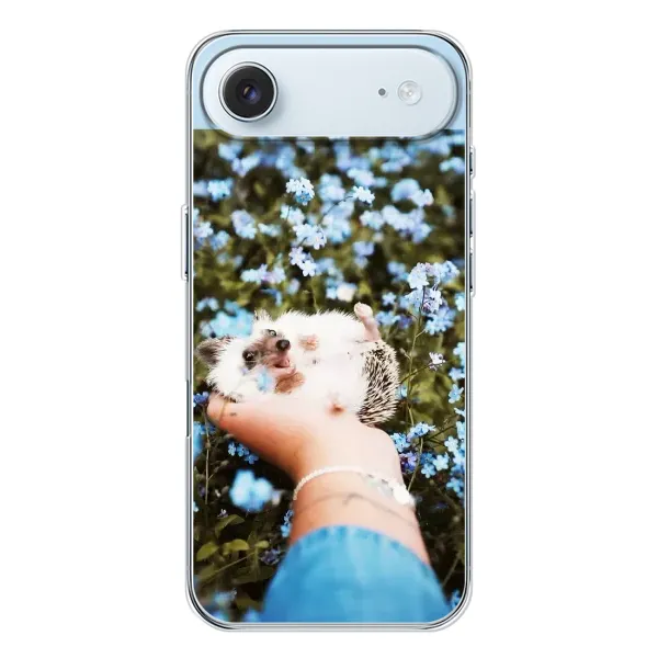 Чехол с рисунком «Ежик на руках» для iPhone 17 Air Чехол с рисунком «Ежик на руках» для iPhone 17 Air