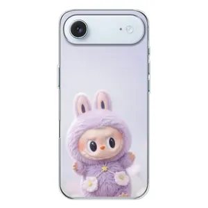 Чохол з принтом Лабубу для iPhone 17 Air (Фіолетовий Лабубу)