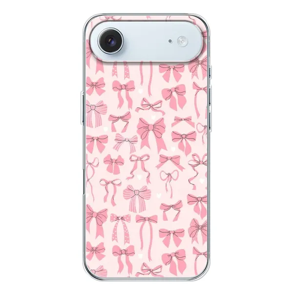 Чехол с рисунком «Фон бантики» для iPhone 17 Air Чехол с рисунком «Фон бантики» для iPhone 17 Air