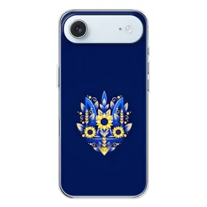 Чохол з картинкою (Патріотичний ГЕРБ) на iPhone 17 Air (Герб в квітах)