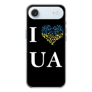 Силиконовый Чехол на iPhone 17 Air (Я-Украина) (I Love UA)