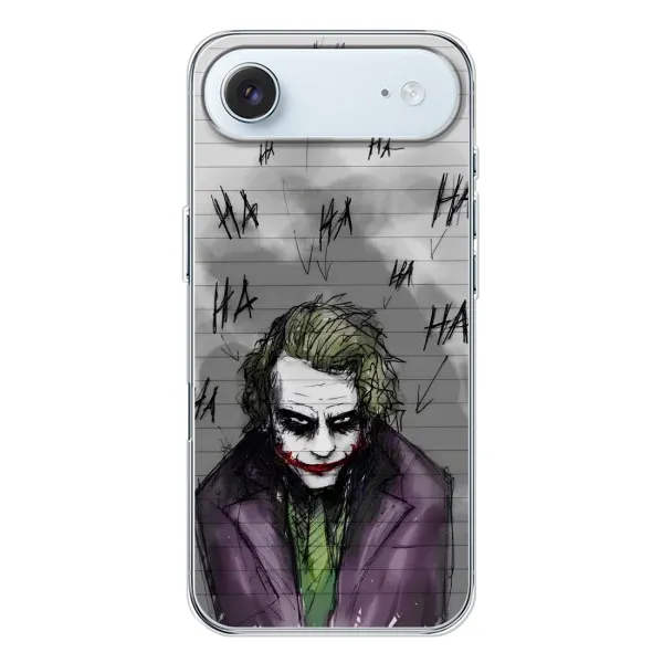 Чехол с рисунком «Joker клоун» для iPhone 17 Air Чехол с рисунком «Joker клоун» для iPhone 17 Air