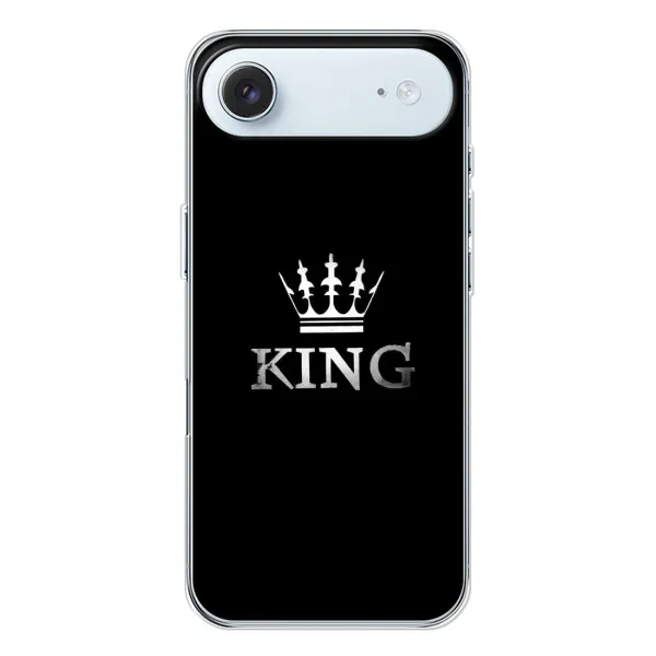 Чехол с рисунком «KING» для iPhone 17 Air Чехол с рисунком «KING» для iPhone 17 Air