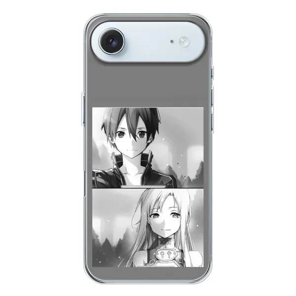 Чехол с рисунком «Кирито-Асуна» для iPhone 17 Air Чехол с рисунком «Кирито-Асуна» для iPhone 17 Air