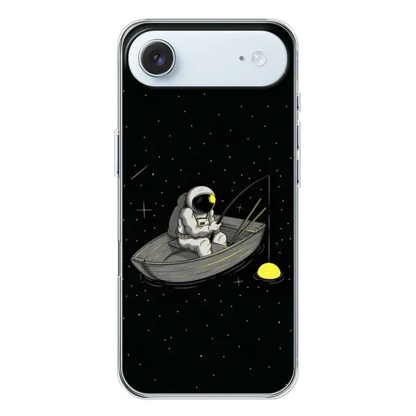 Чехол с рисунком «Космонавт на рыбалке» для iPhone 17 Air Чехол с рисунком «Космонавт на рыбалке» для iPhone 17 Air
