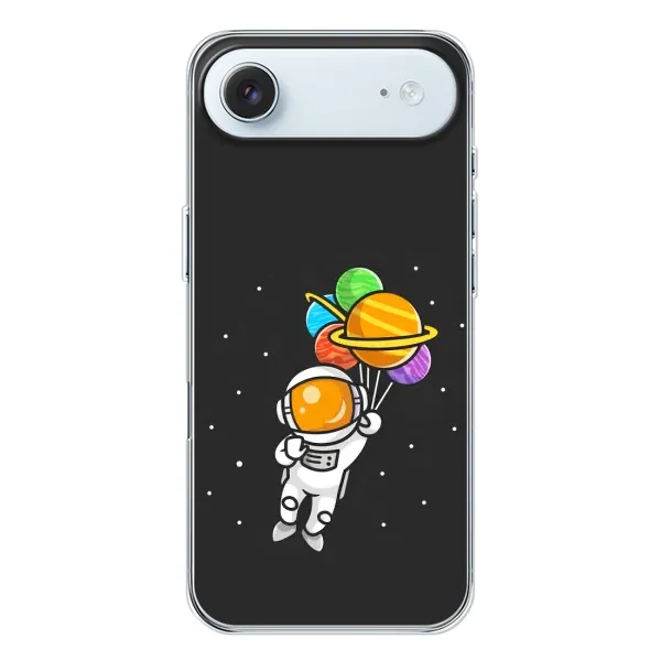 Чехол с рисунком «Космонавт с шариками» для iPhone 17 Air Чехол с рисунком «Космонавт с шариками» для iPhone 17 Air