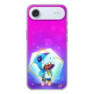 Чехол Бравл Старс для iPhone 17 Air (Леон в костюме Акулы)