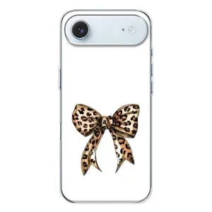 Чехол банты для iPhone 17 Air (Леопардовый принт)