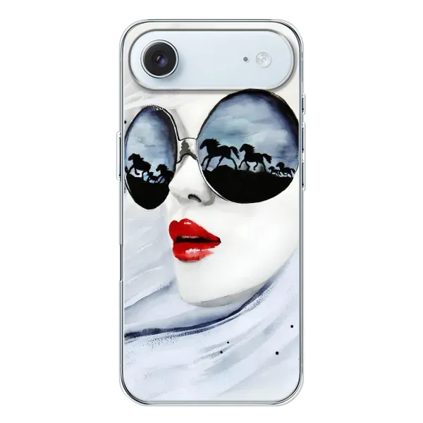 Чехол с рисунком «Любительница коней» для iPhone 17 Air Чехол с рисунком «Любительница коней» для iPhone 17 Air