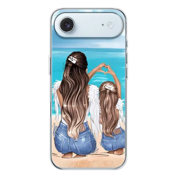 Чехол с рисунком «Мама и дочь» для iPhone 17 Air Чехол с рисунком «Мама и дочь» для iPhone 17 Air