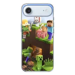 Чехлы для iPhone 17 Air (Персонажи Майн Крафт) (Майн-крафт)