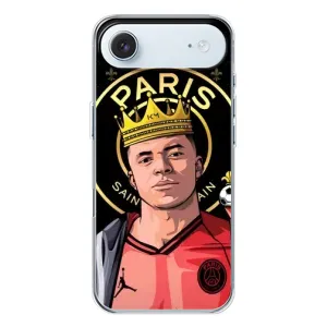 Чохол (TPU) з Футболістом на iPhone 17 Air (Mbappe King)