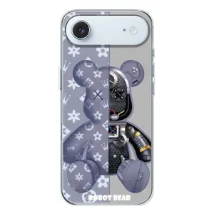 Силіконовий чохол для iPhone 17 Air (Ведмідь Louis Vuitton)