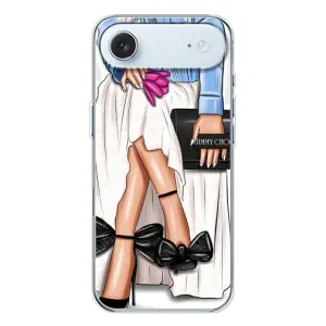 Силиконовый Чехол на iPhone 17 Air с картинкой Стильных Девушек (Мода)
