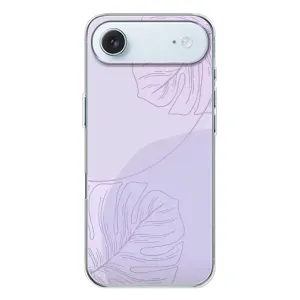 Чохол квітковий дизайн для iPhone 17 Air (Монстера фіолетова)