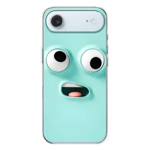 Силиконовые Чехлы (смешные стикеры) для iPhone 17 Air (Забавное мятное лицо)