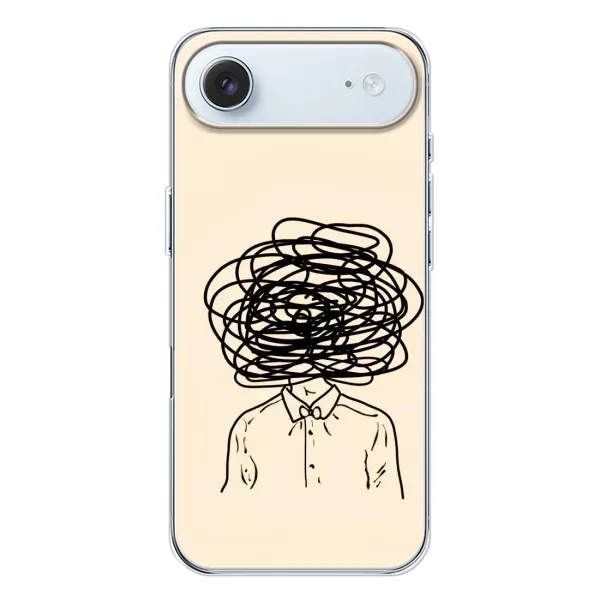Чехол с рисунком «Мысли» для iPhone 17 Air Чехол с рисунком «Мысли» для iPhone 17 Air