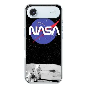 Силіконовый бампер з принтом "Наса" на iPhone 17 Air (Nasa на місяці)