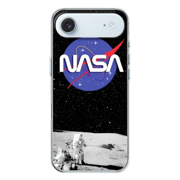 Чехол с рисунком «Nasa на луне» для iPhone 17 Air Чехол с рисунком «Nasa на луне» для iPhone 17 Air