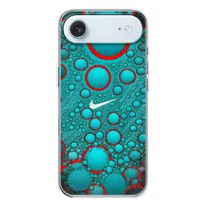 Силиконовый Чехол на iPhone 17 Air с картинкой Nike (Найк зеленый)