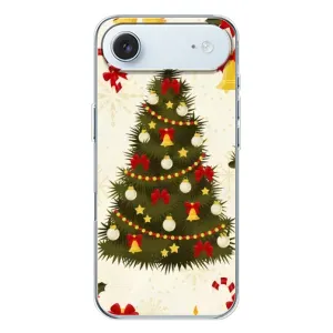Чохол новорічна ялинка на iPhone 17 Air (Новорічний принт)