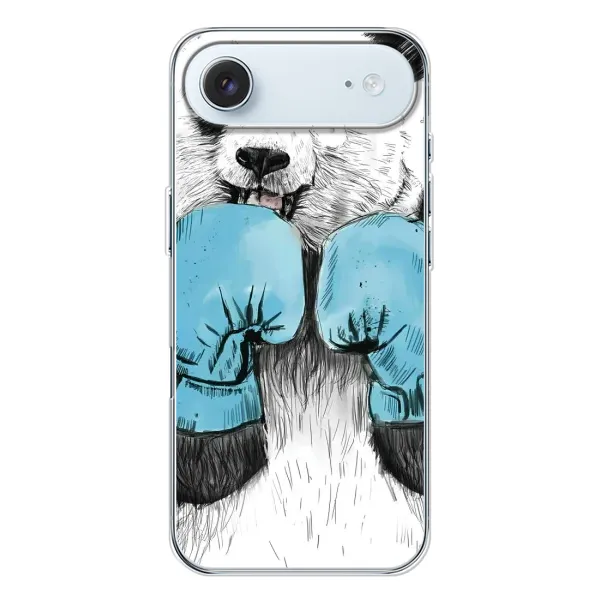 Чехол с рисунком «Панда боксер» для iPhone 17 Air Чехол с рисунком «Панда боксер» для iPhone 17 Air