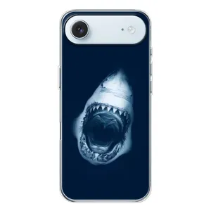 Силиконовый бампер с картинкой животных для iPhone 17 Air (Пасть Акулы)