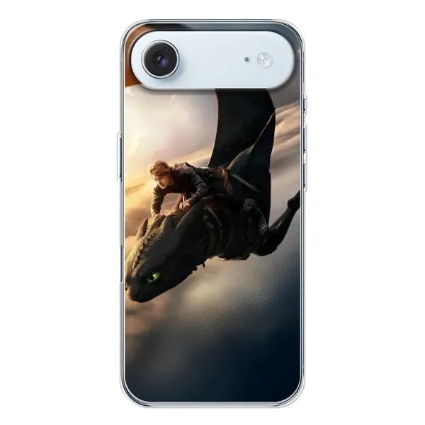 Чехол с рисунком «Полет Беззубика» для iPhone 17 Air