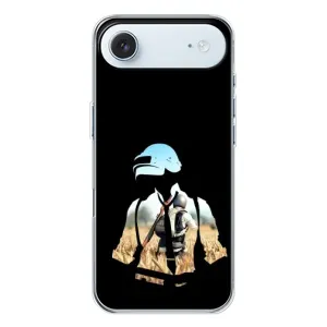 Силиконовый чехол с картинкой "Герой Pubg" на iPhone 17 Air (Пубг мен)