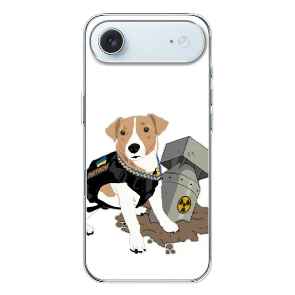 Чехол с рисунком «Пёс Патрон с ракетой» для iPhone 17 Air Чехол с рисунком «Пёс Патрон с ракетой» для iPhone 17 Air