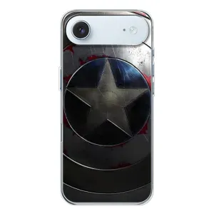 Чехол с Щитом Капитана Америки на iPhone 17 Air (Ретро Щит Капитана)