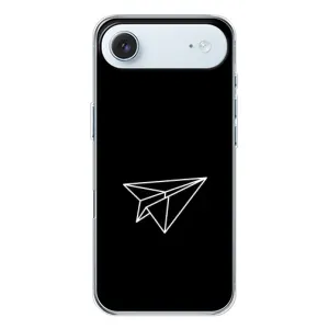 Чохол з картинками на чорному фоні для iPhone 17 Air (Літак)