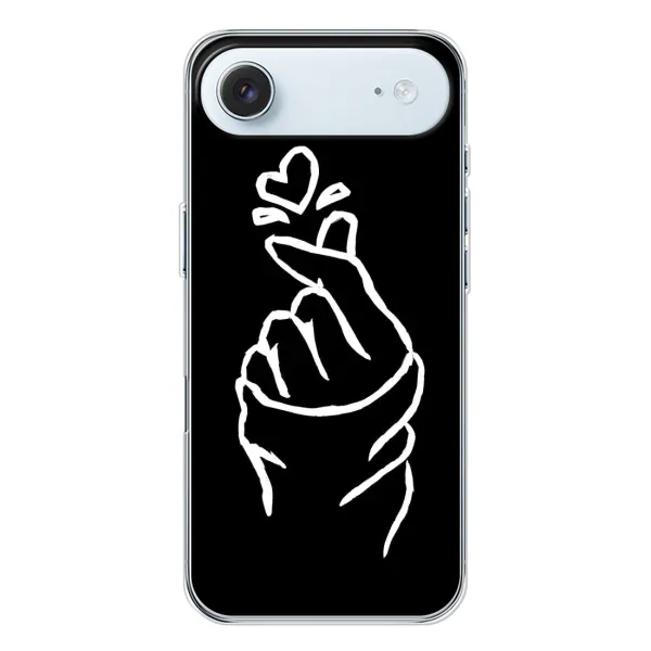 Чехол с рисунком «Сердце на черном» для iPhone 17 Air