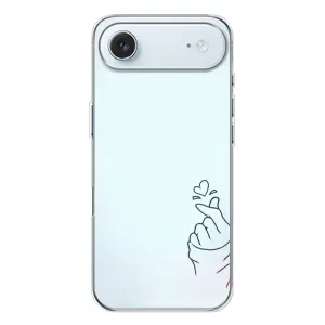 Чохол (Знак сердечка) для iPhone 17 Air (Сердечко на блакитному)