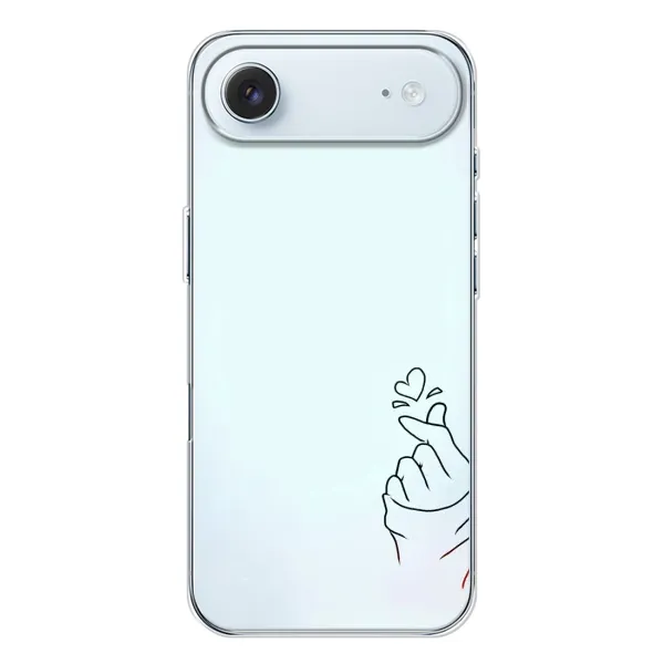 Чехол с рисунком «Сердце на голубом» для iPhone 17 Air