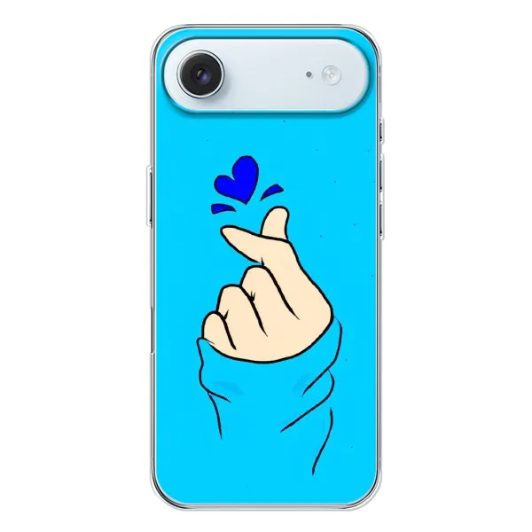 Чехол с рисунком «Сердце на синем» для iPhone 17 Air