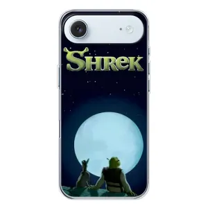 Печатный чехол с принтом Шрек для iPhone 17 Air (Шрек на луне)