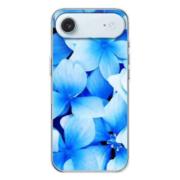 Чехол с рисунком «Синие цветы» для iPhone 17 Air Чехол с рисунком «Синие цветы» для iPhone 17 Air