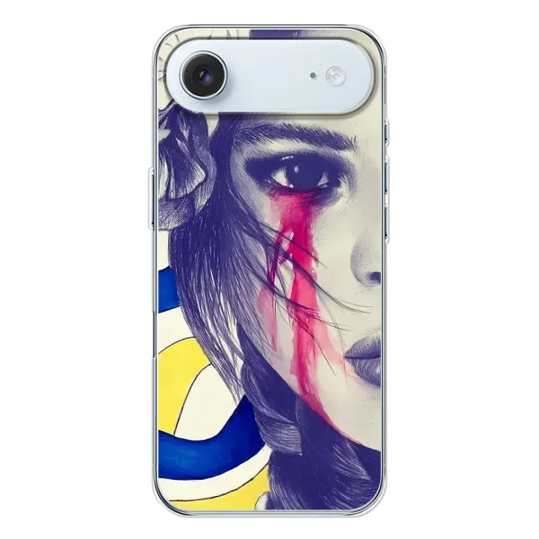 Чехол с рисунком «Слезы Украины» для iPhone 17 Air Чехол с рисунком «Слезы Украины» для iPhone 17 Air