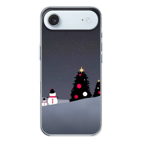 Чехол с рисунком «Снеговички» для iPhone 17 Air Чехол с рисунком «Снеговички» для iPhone 17 Air