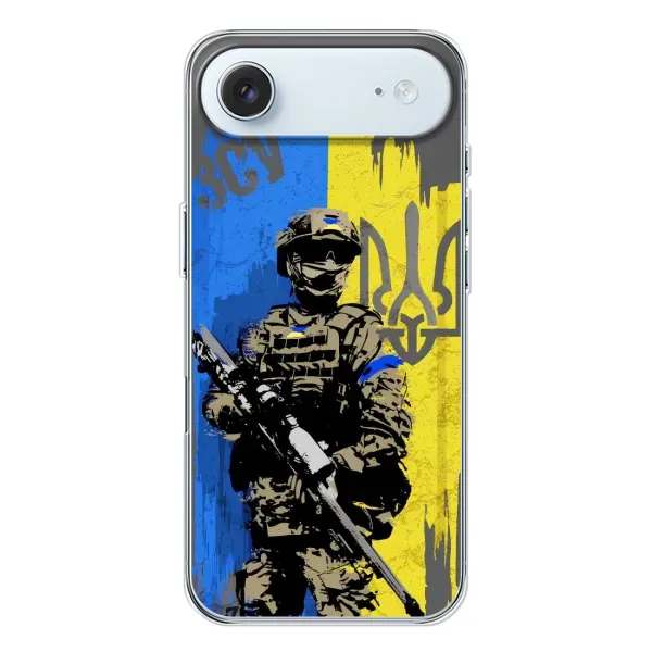 Чехол с рисунком «Солдат ЗСУ» для iPhone 17 Air Чехол с рисунком «Солдат ЗСУ» для iPhone 17 Air