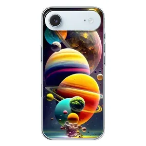 Чехол (ТПУ) с планетами на iPhone 17 Air (Солнечна система)