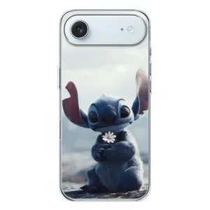 Чохол з малюнком Стіч для iPhone 17 Air (Стіч з квіткою)