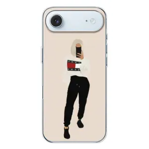 Силиконовый Чехол на iPhone 17 Air с картинкой Стильных Девушек (Стильная)