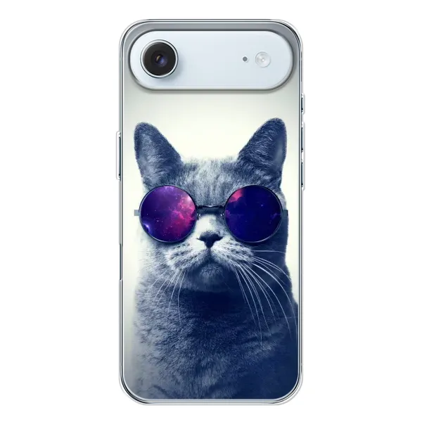 Чехол с рисунком «Стильный КОТ» для iPhone 17 Air Чехол с рисунком «Стильный КОТ» для iPhone 17 Air